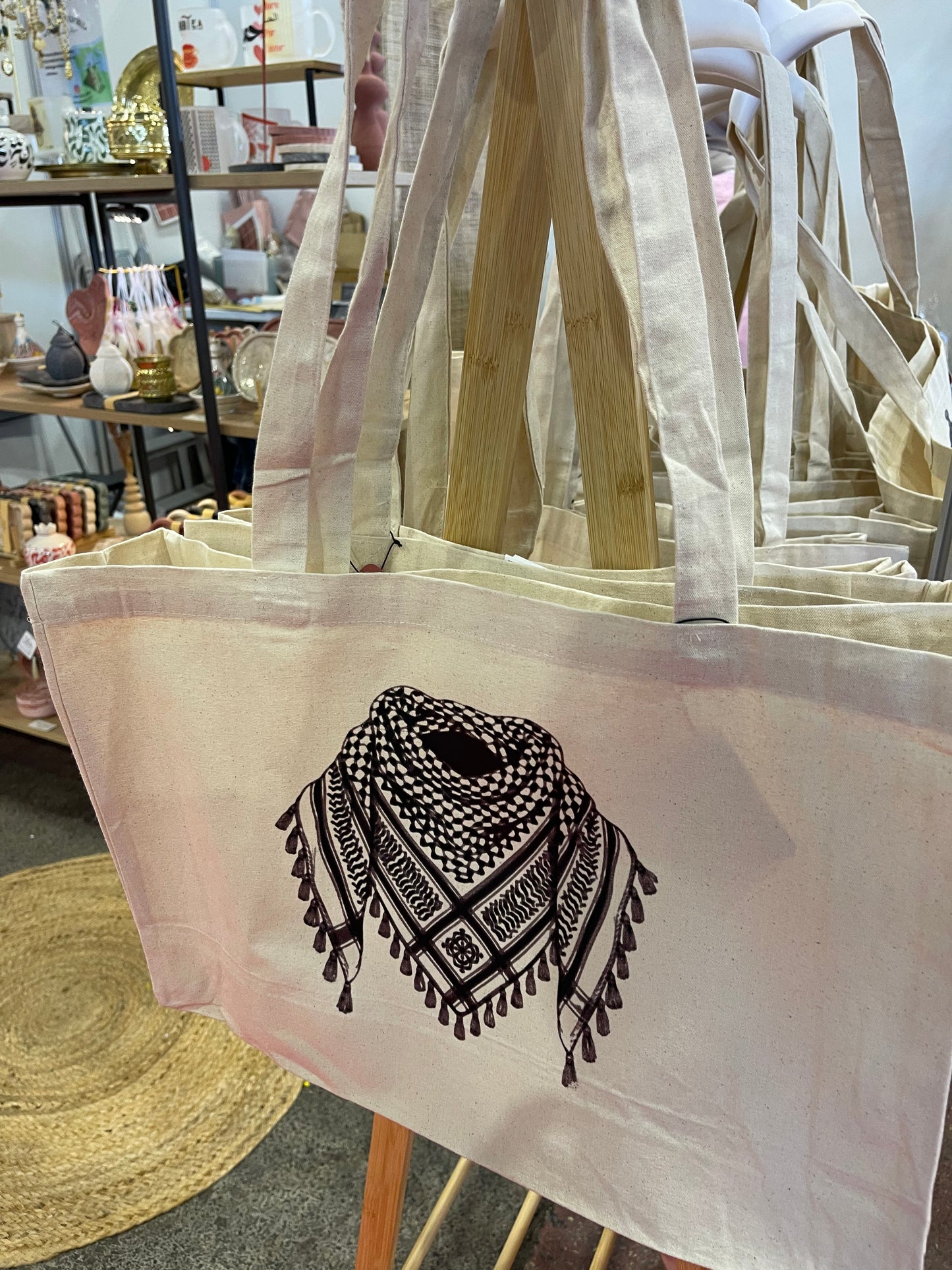 Tote bag XL - Keffieh
